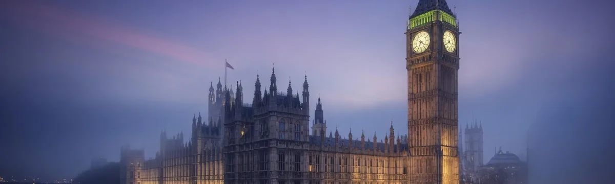 Houses of Parliament and Big Ben in London